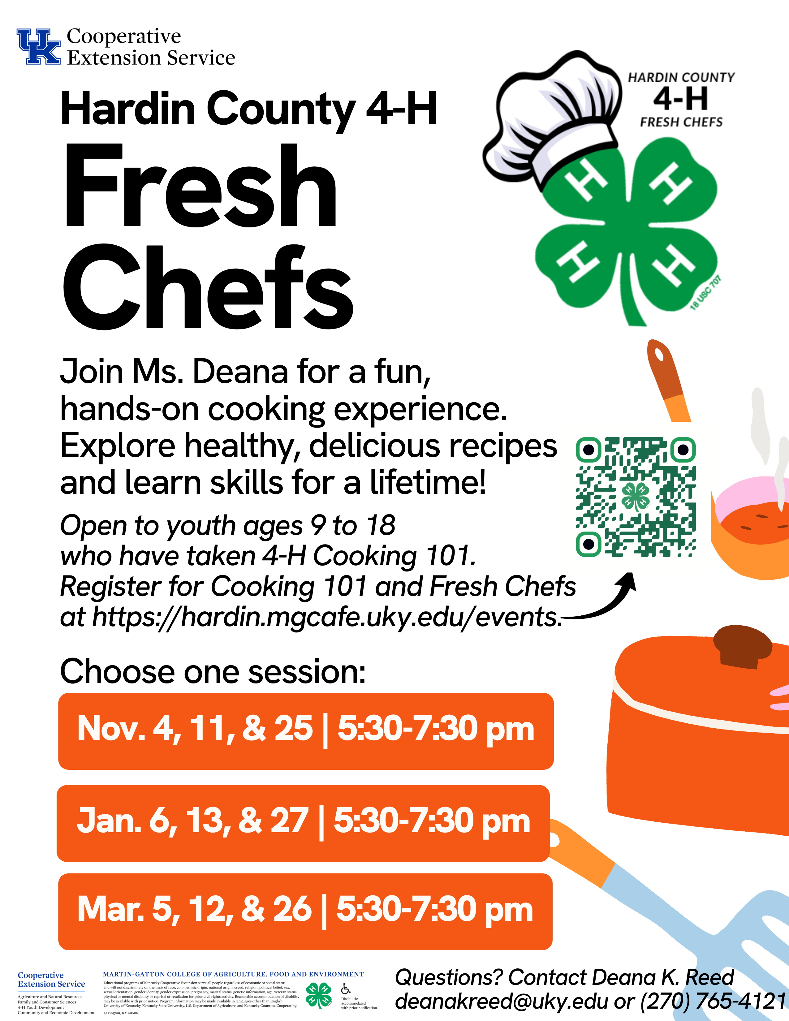fresh chefs flyer